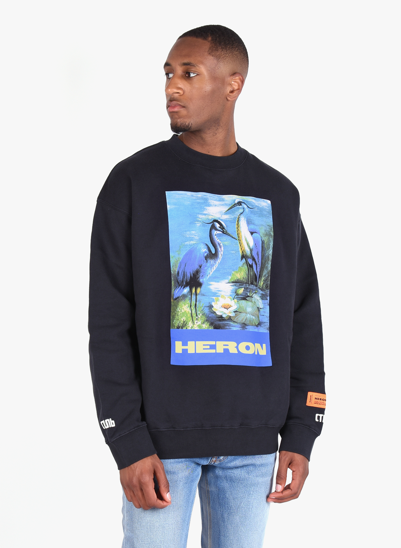 heron crewneck