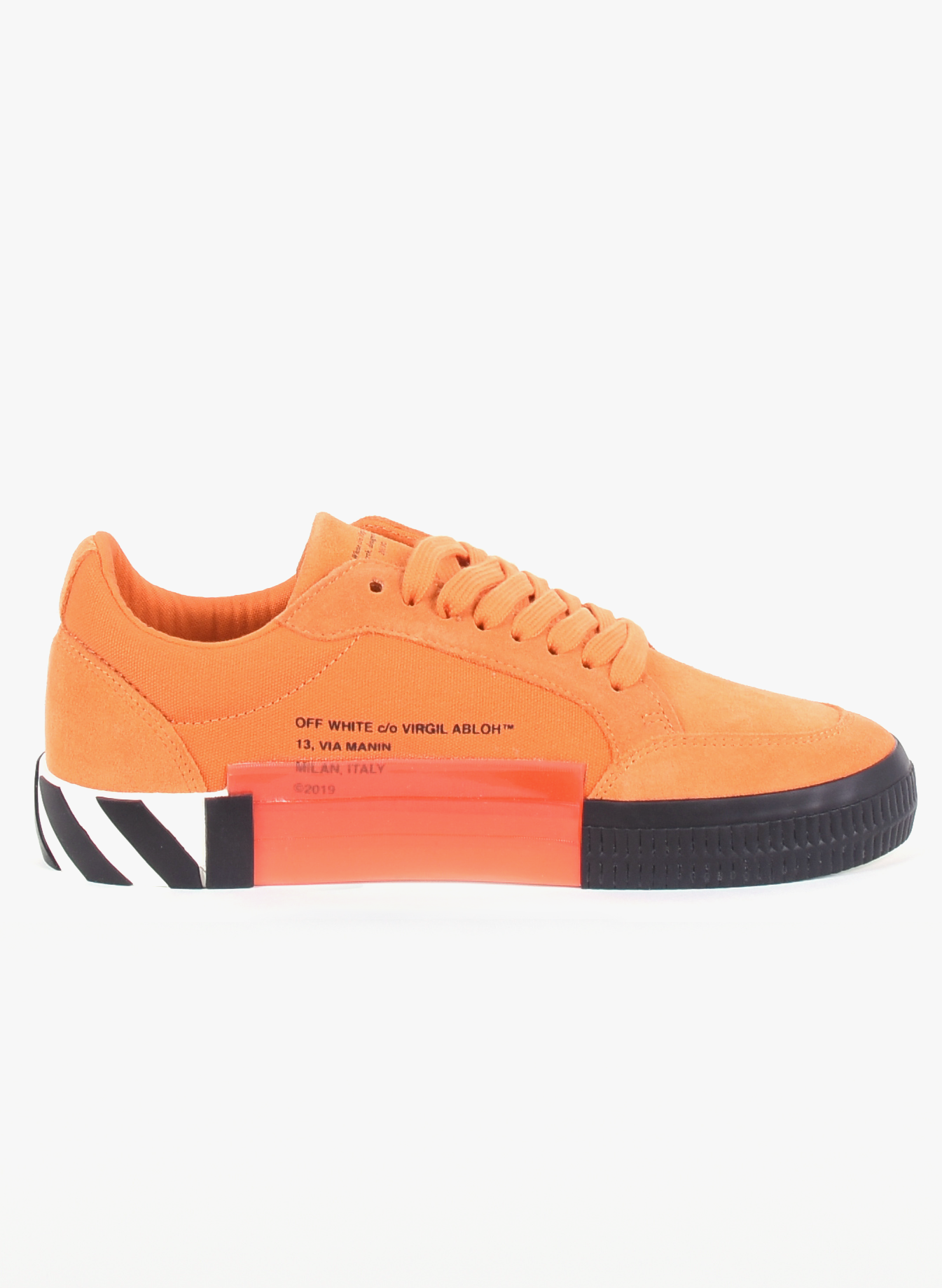 Off-White 'Vulcanized' Sneaker Orange Black - Mensquare