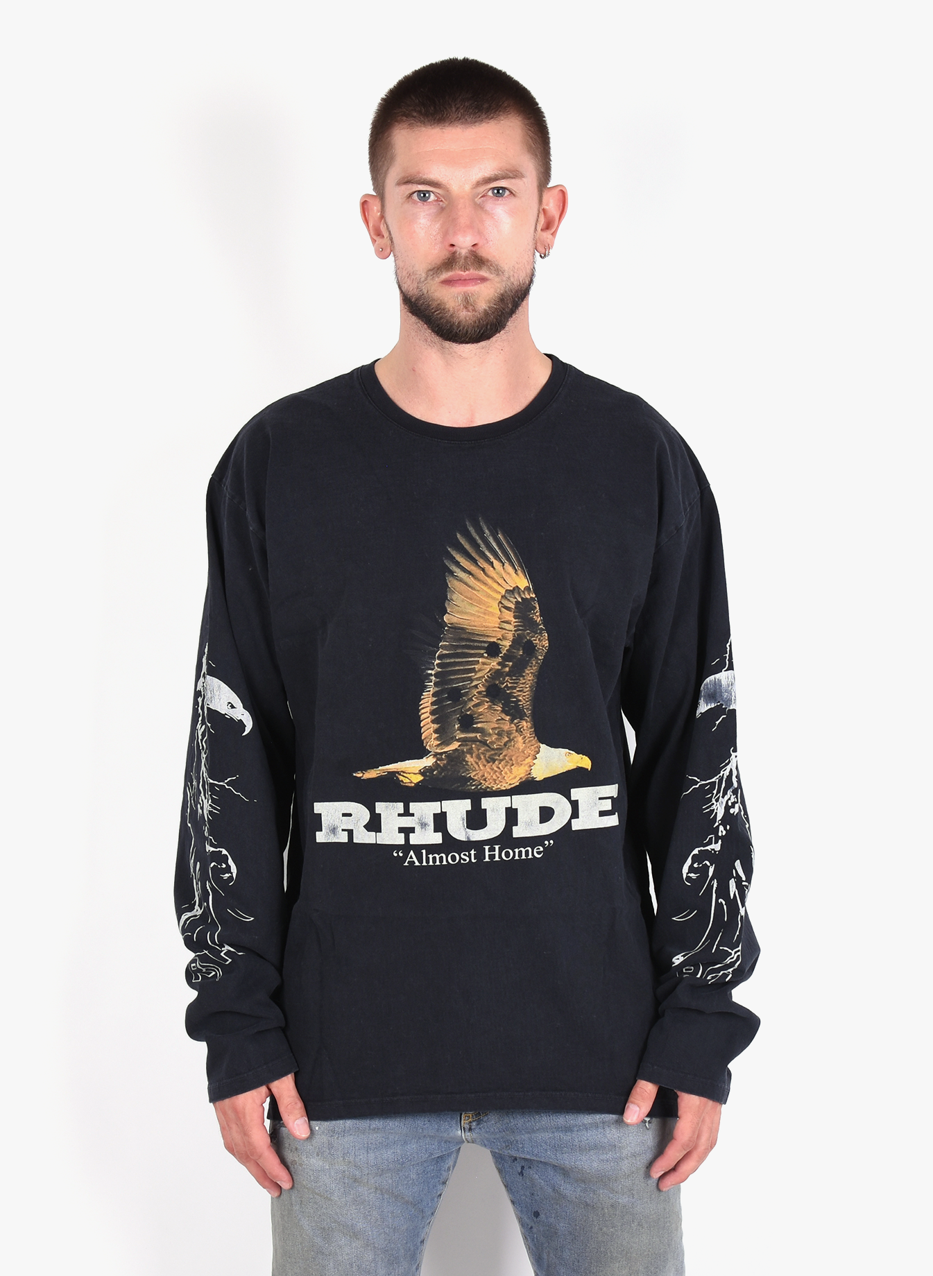 rhude long sleeve t shirt
