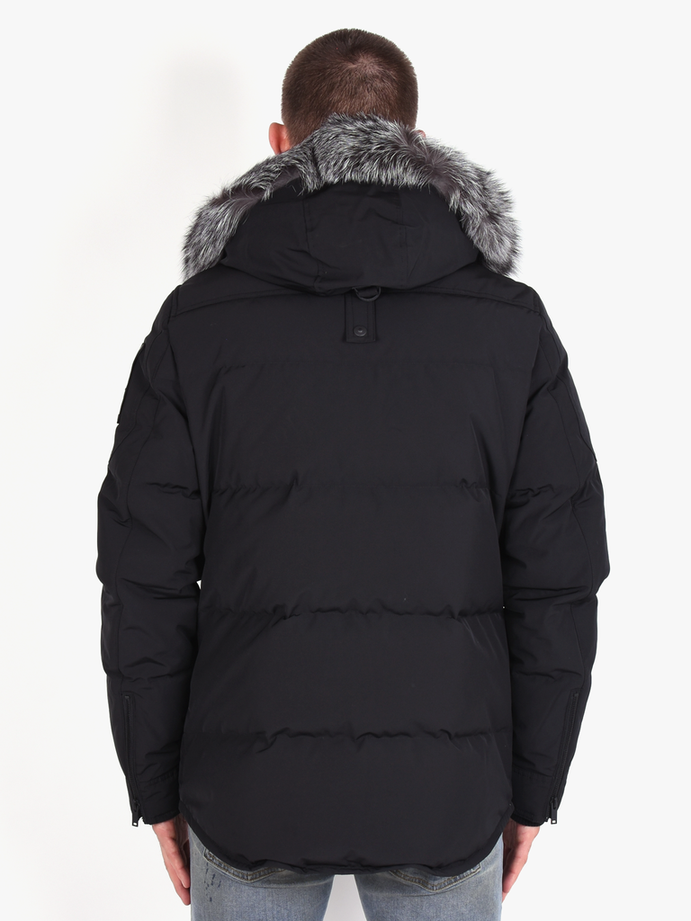Moose Knuckles 'Round Island' Jacket Black Frost FW19 Mensquare