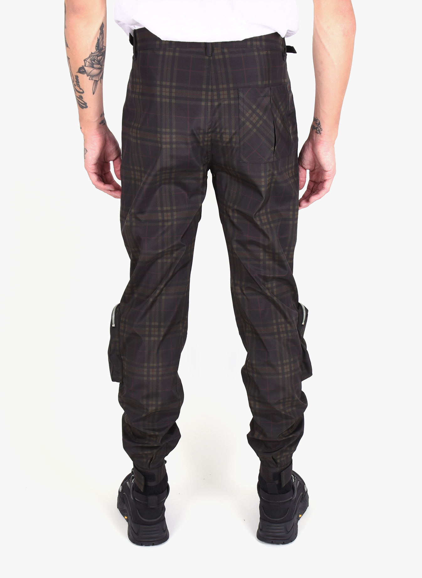 tartan cargo pants