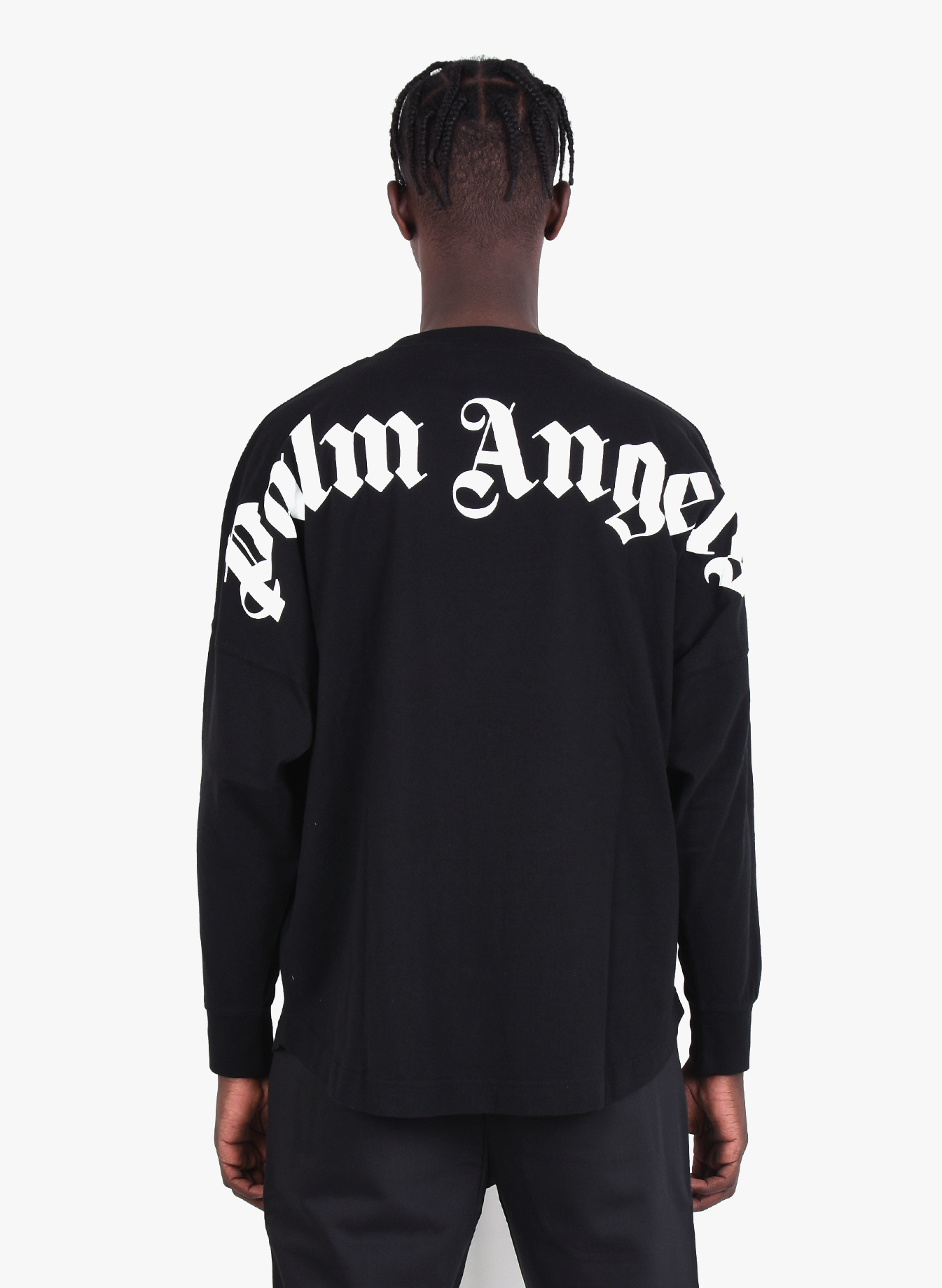 palm angels long sleeve black