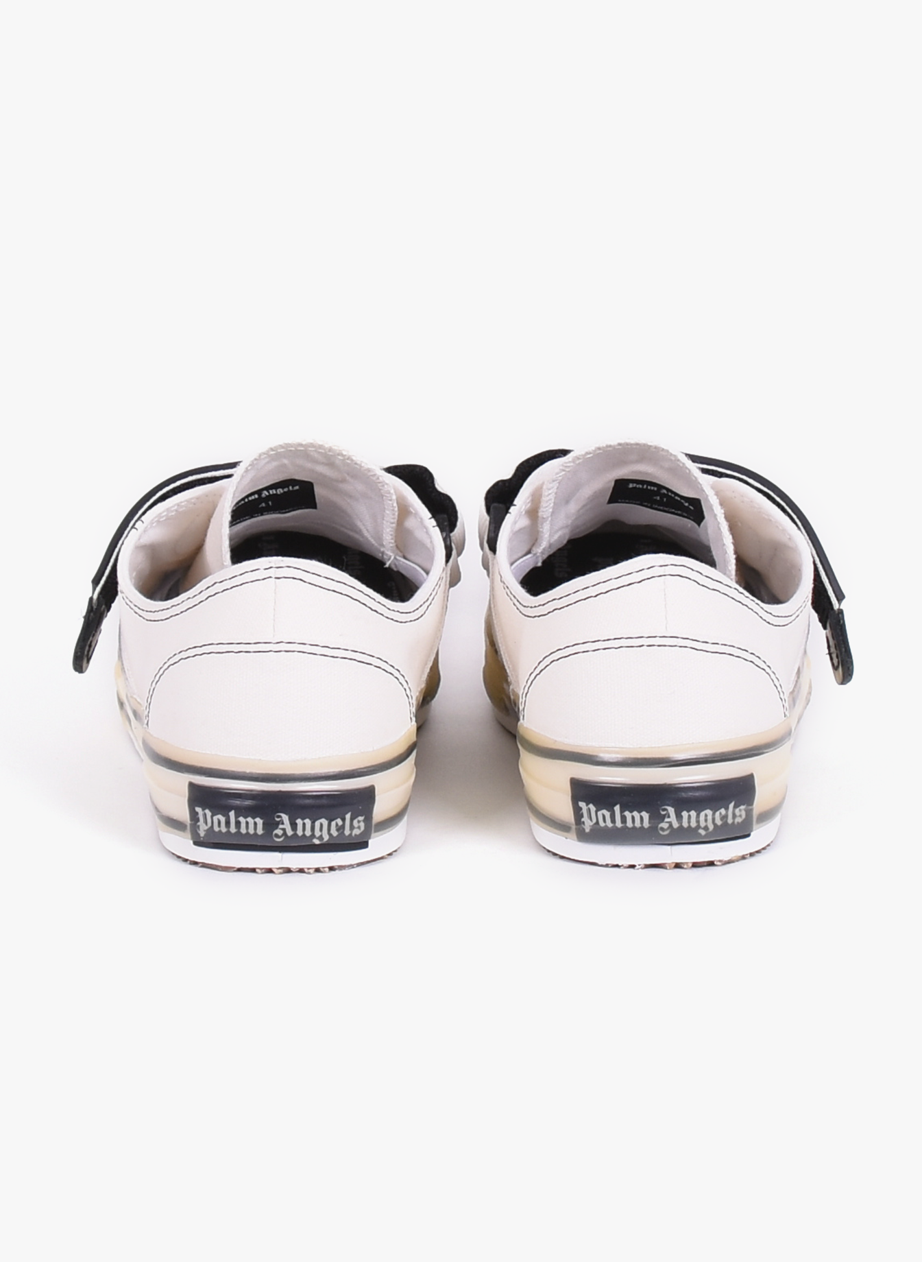 palm angels velcro vulcanized sneakers
