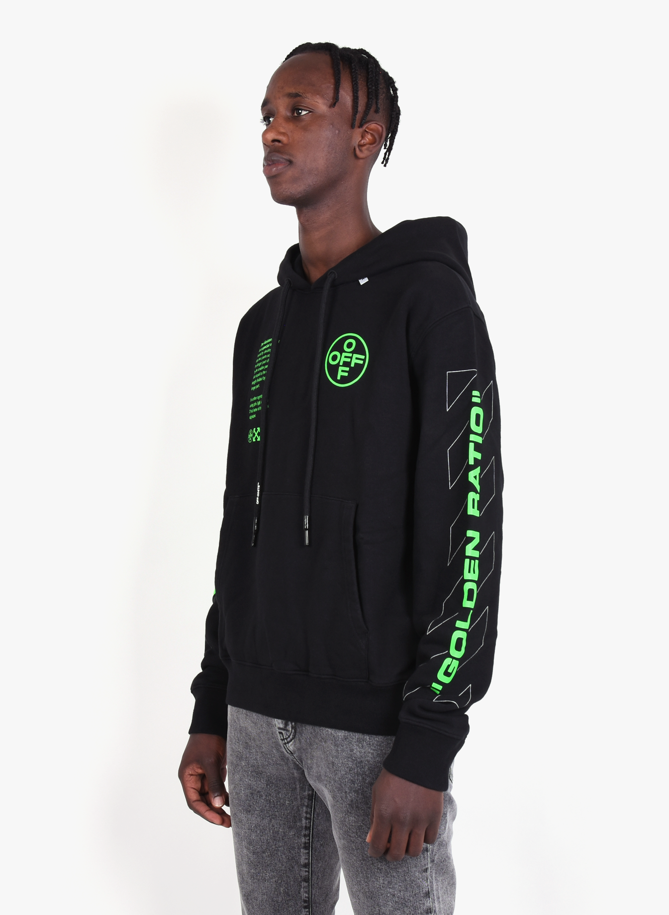 arch shapes hoodie off white