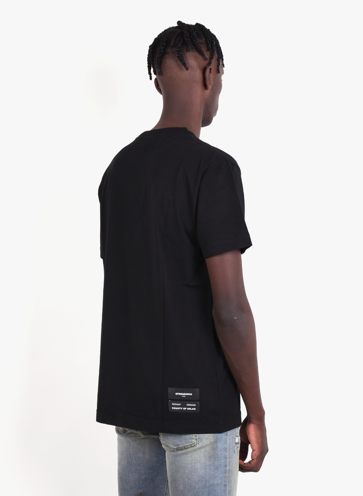 Marcelo Burlon 'Logo' T-Shirt Black - Mensquare