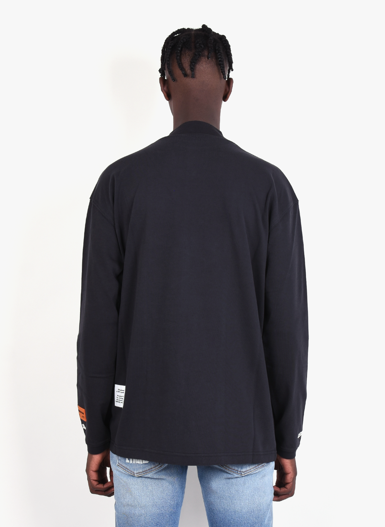 Heron Preston 'Turtleneck CTNMB' Original Black SS20 - Mensquare