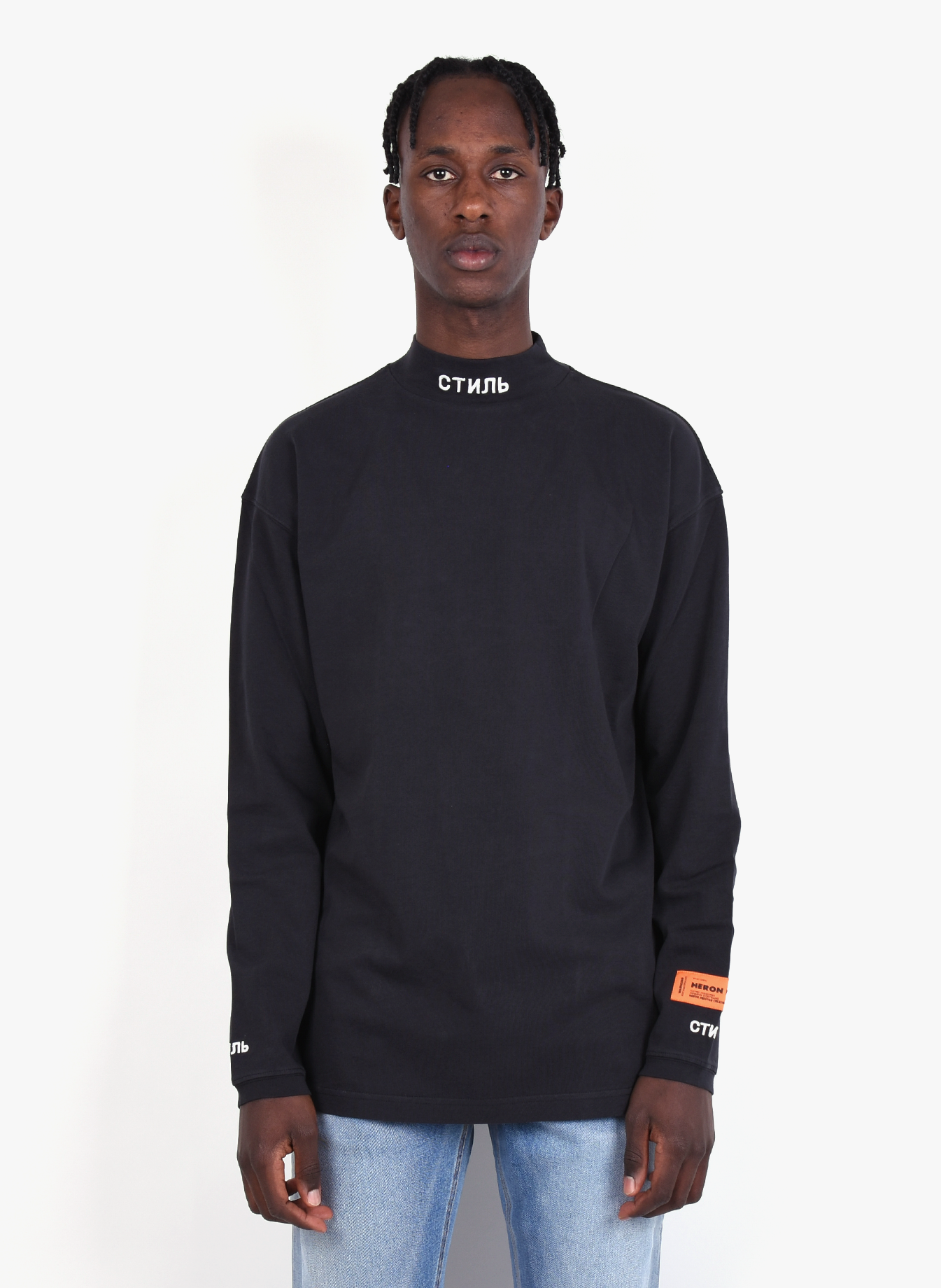 Heron Preston 'Turtleneck CTNMB' Original Black SS20 - Mensquare