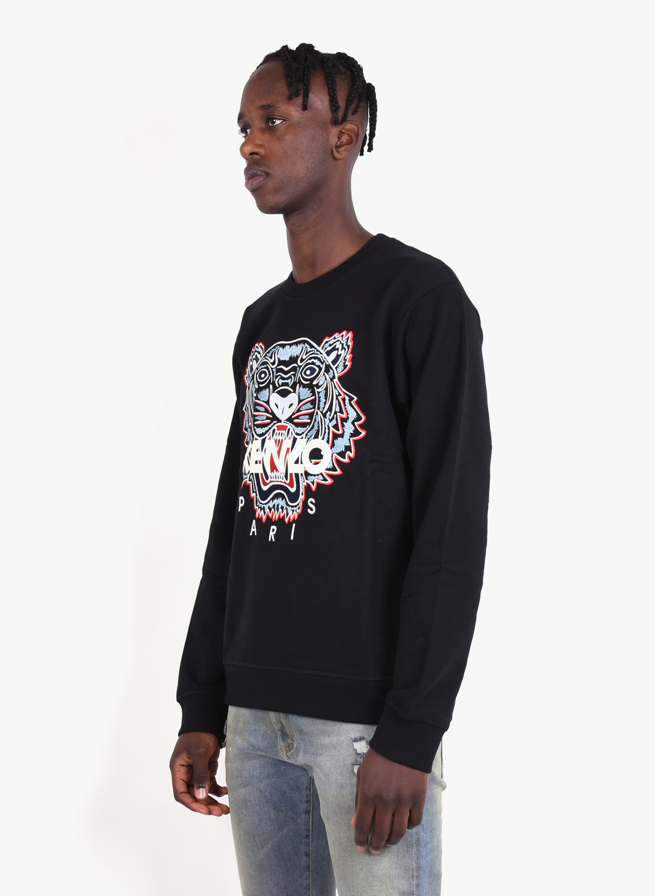 Kenzo Paris 'Classic Tiger' Sweater Black SS20 Mensquare