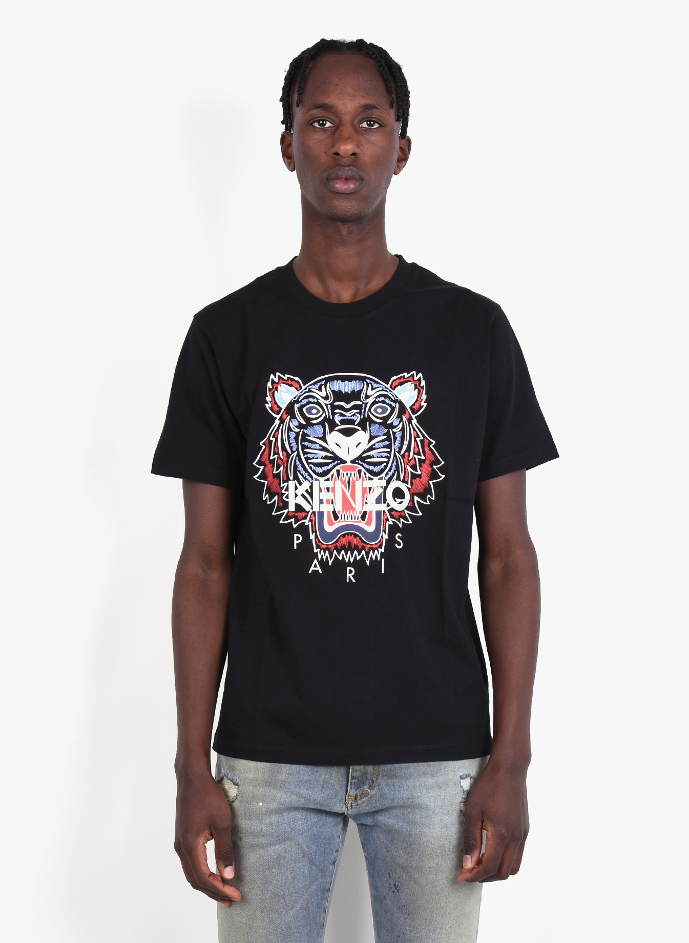 Kenzo Paris 'Classic Tiger' T-shirt Black SS20 - Mensquare
