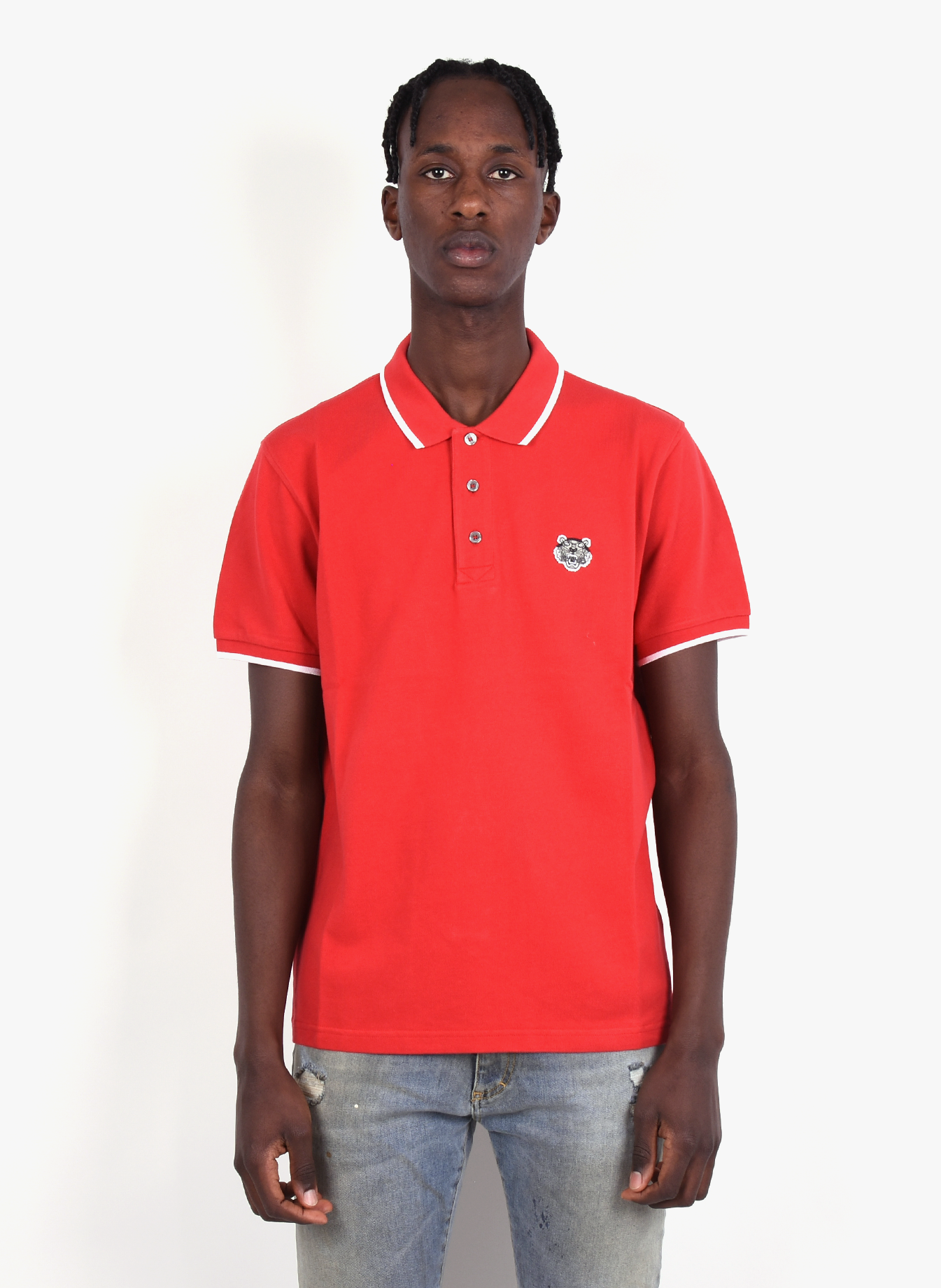 red kenzo polo