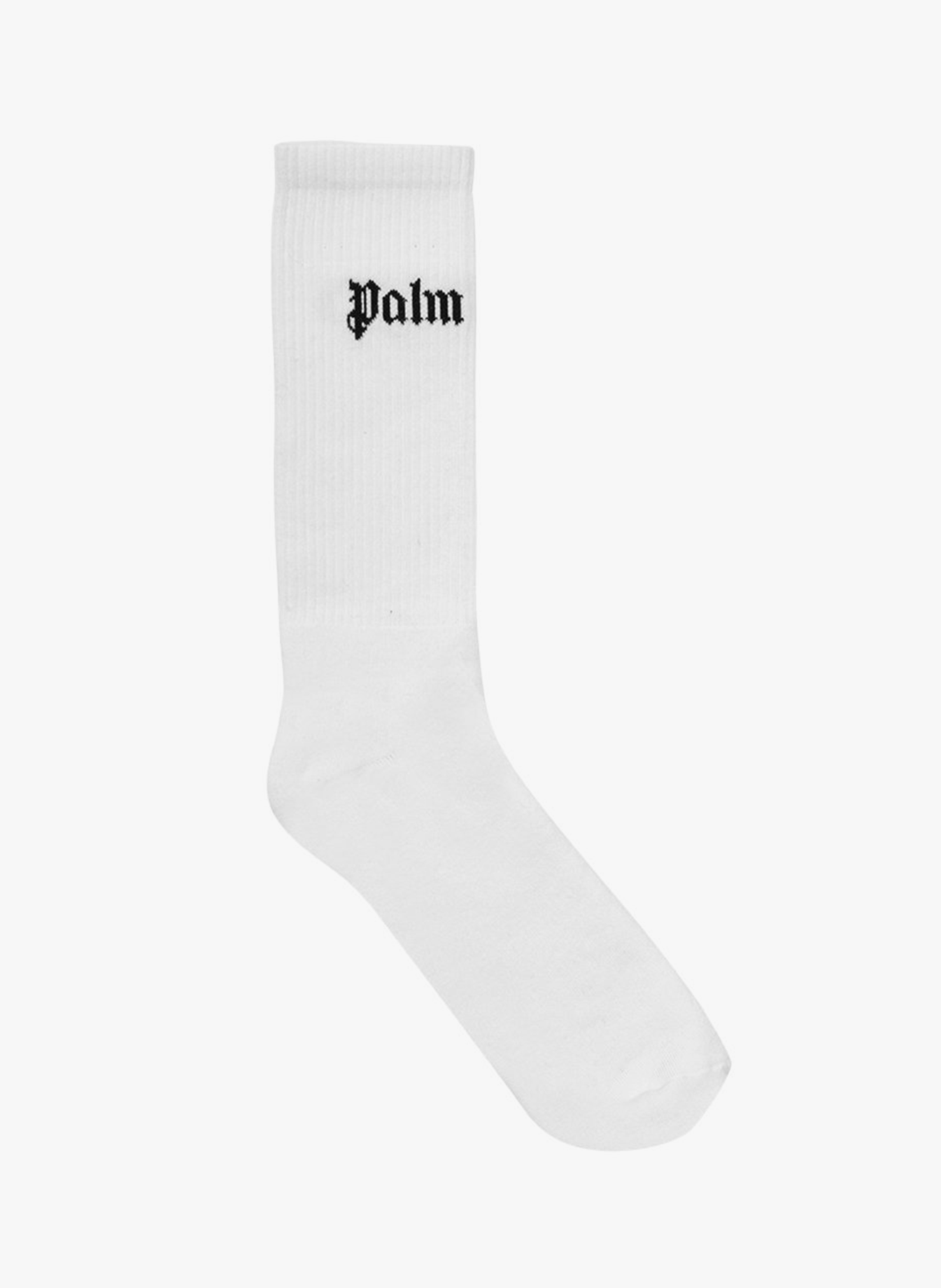 Palm Angels 'Horizontal Logo' Socks White - Mensquare