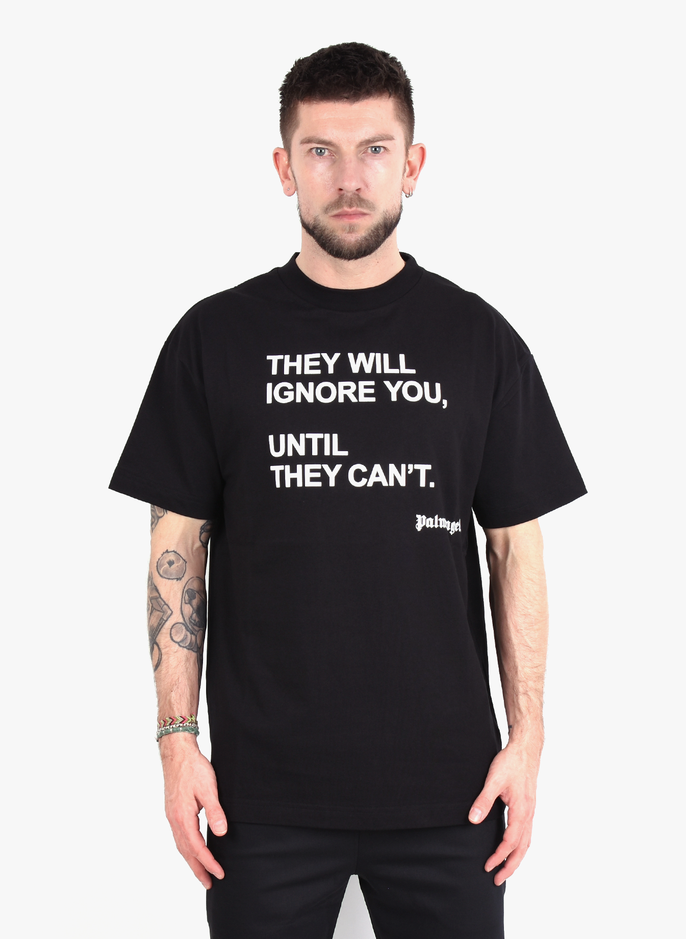 palm angels they will ignore you tee