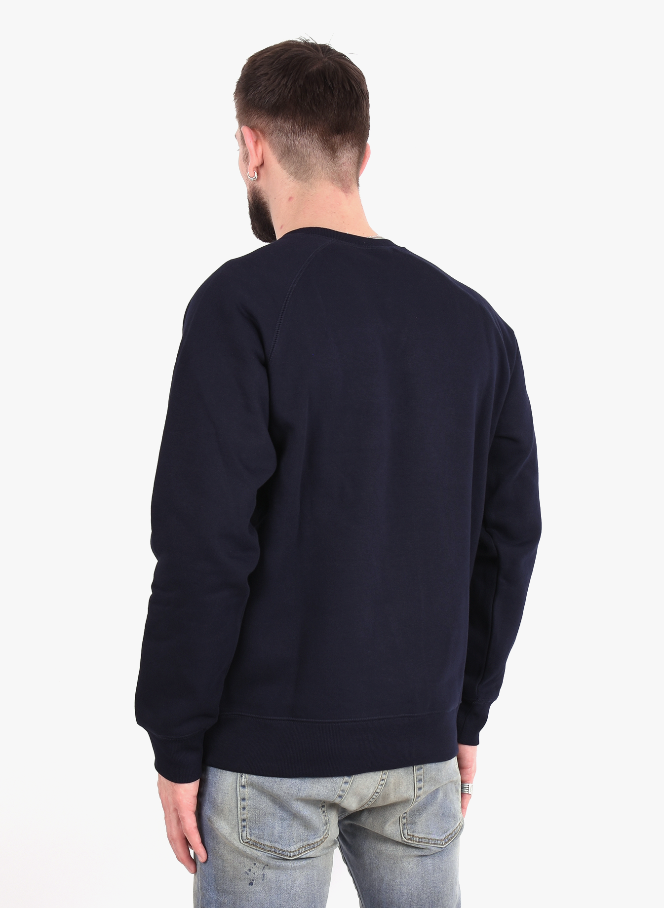 Carhartt WIP 'Chase' Sweater Blue Gold - Mensquare