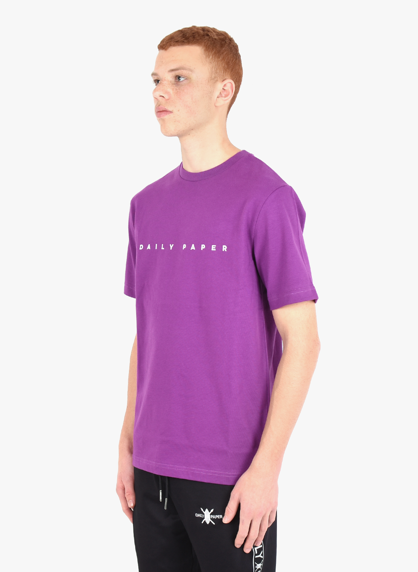 Daily Paper 'Alias' T-shirt Magenta Purple SS20 - Mensquare