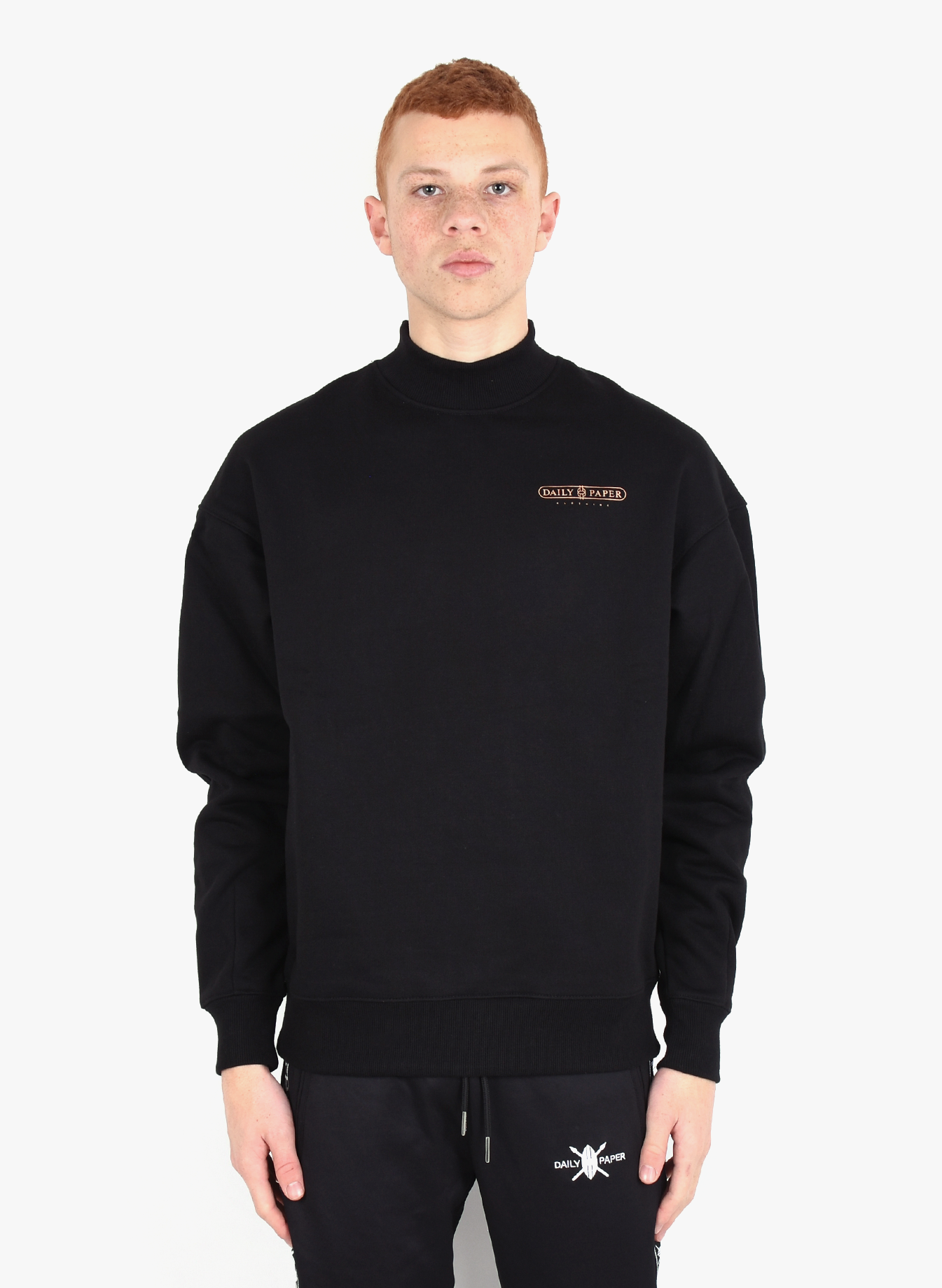 Daily Paper 'Himbla' Sweater Black SS20 - Mensquare