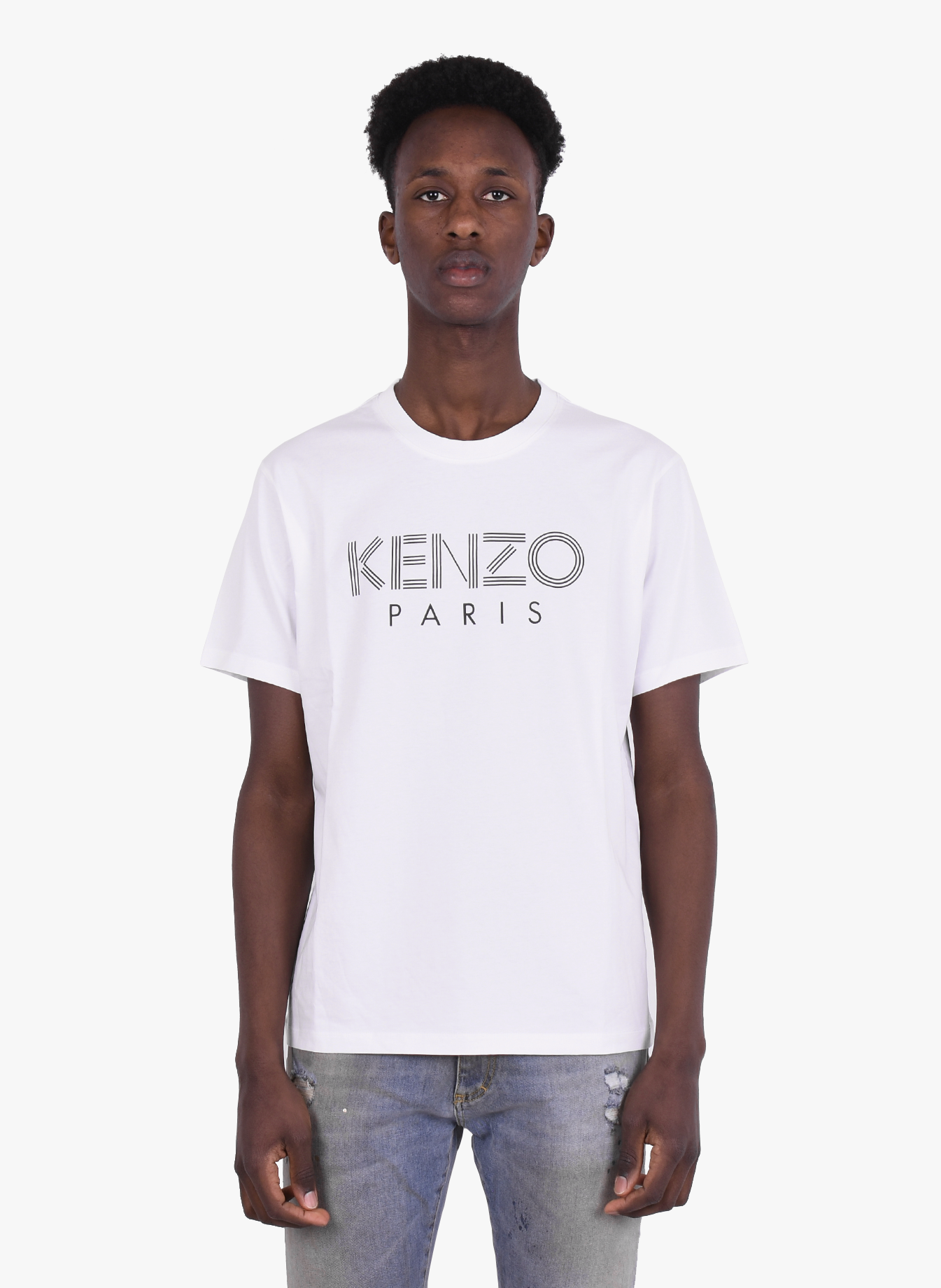 Kenzo Paris 'Classic Logo' T-shirt White - Mensquare