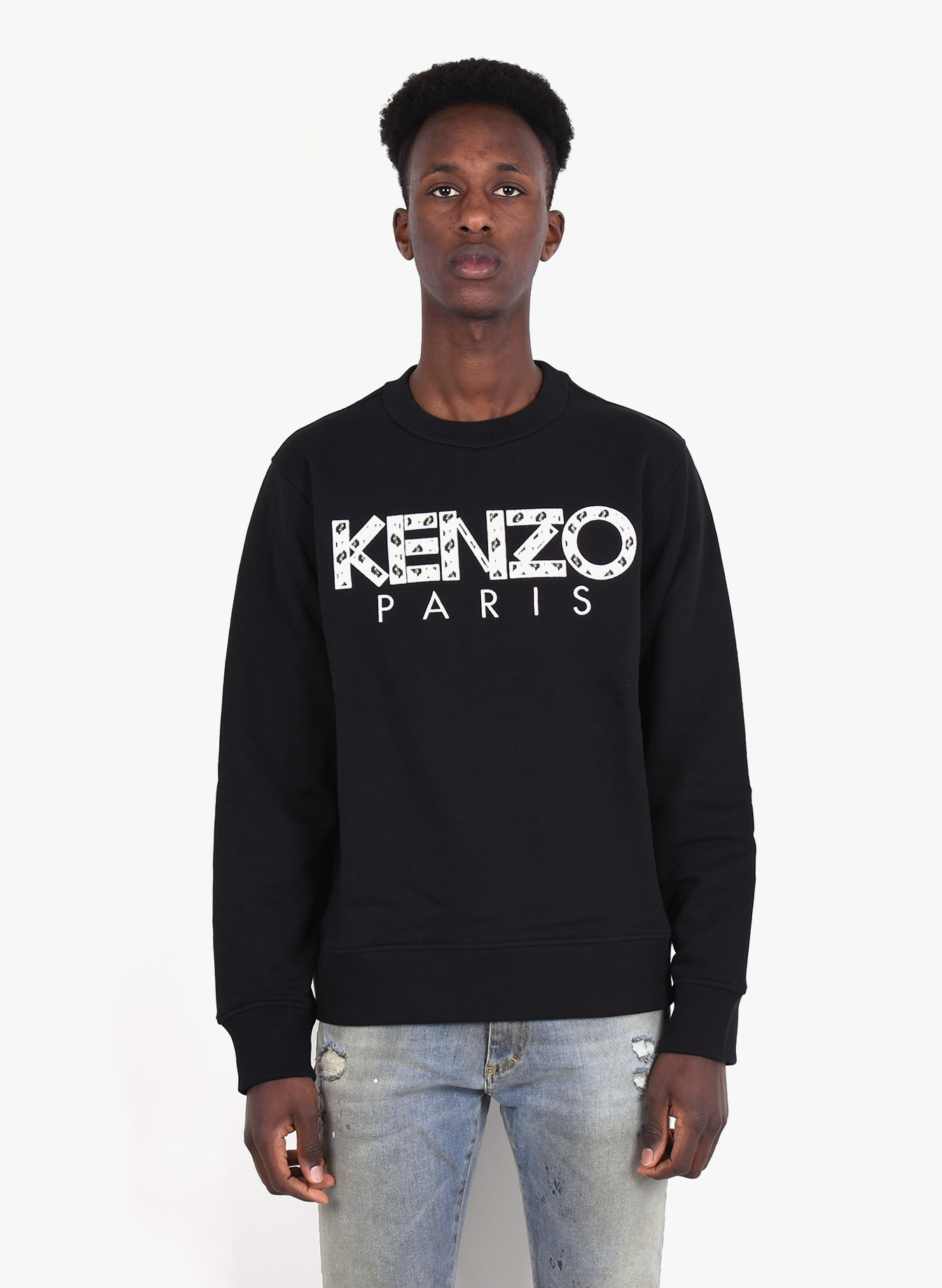 Kenzo Paris 'Classic Logo' Sweater Black SS20 - Mensquare