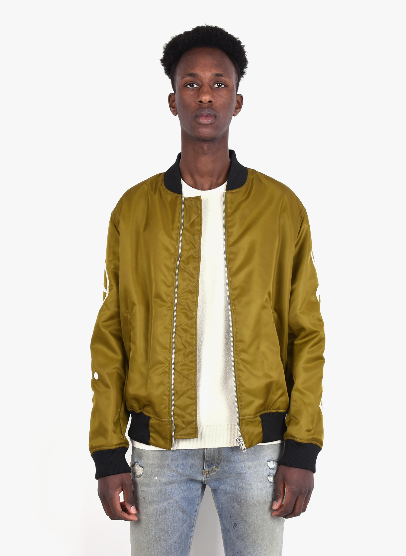 Kenzo Paris 'Jumping Tiger Bomber' Jacket Green - Mensquare