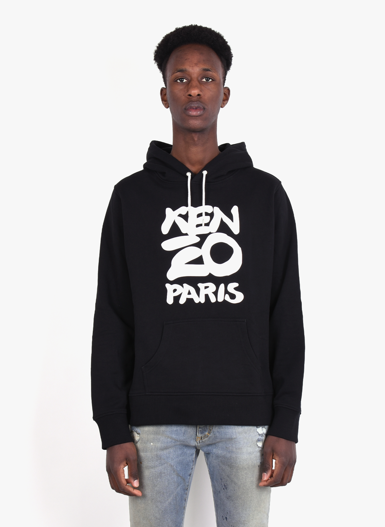 kenzo logo hoodie