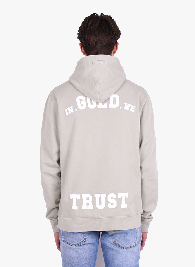 in gold we trust rode hoodie