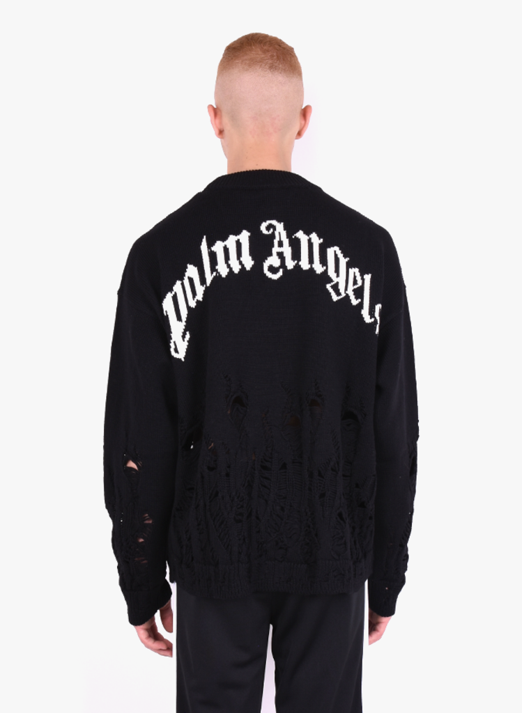 palm angels black jumper