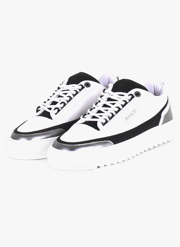 Mason Garments 'Firenze 10A' White Black Gum FW20 - Mensquare