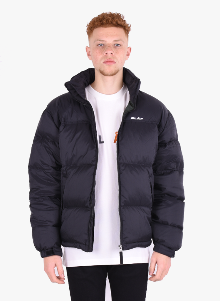 Ontwapening Cyclopen Wens ØLÅF 'puffer' Jacket Black FW20 - Mensquare