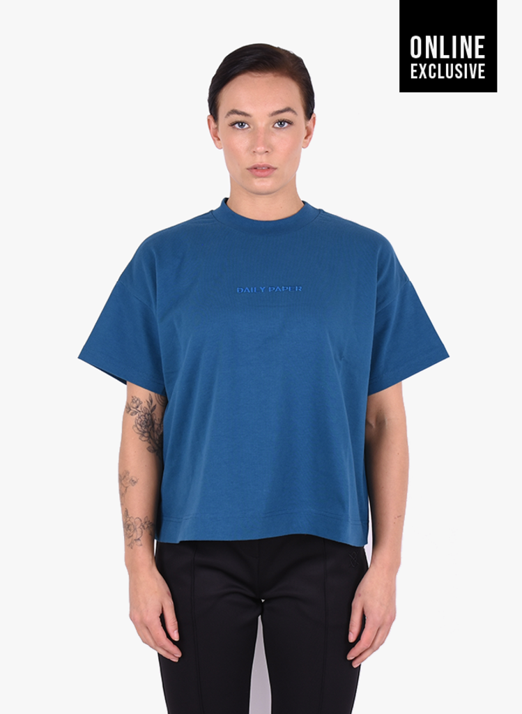 Daily Paper 'Prime Hice' T-shirt Blue FW20 - Mensquare