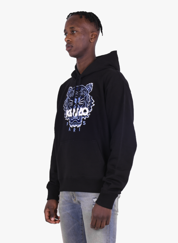 kenzo tiger hoodie black