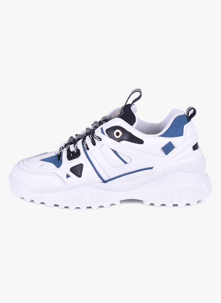 Mason Garments Genova White/Grey Hi - Shoebox Bergen Dames, Heren