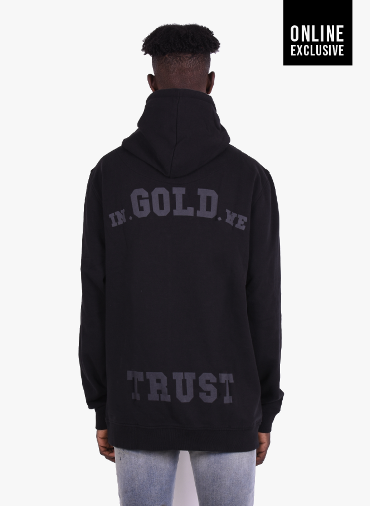 In Gold We Trust 'Stormzy' Hoodie Black FW20 - Mensquare