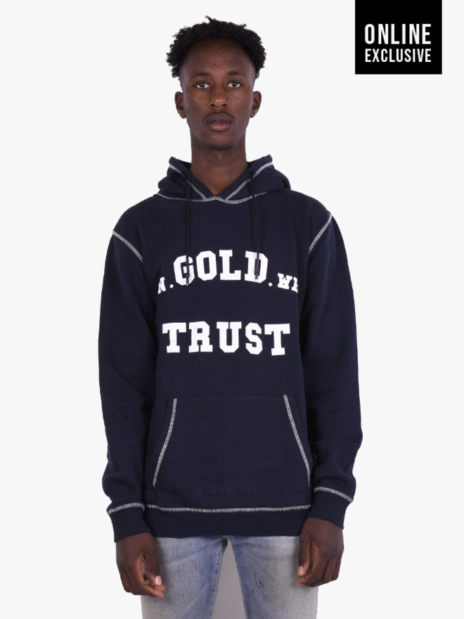 In Gold We Trust 'The Dre' Hoodie Grey FW20 | craft-ivf.com