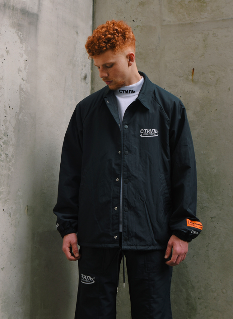 限定品人気 Heron Preston 2020AW 美品 CAT COACH JACKETの通販 by