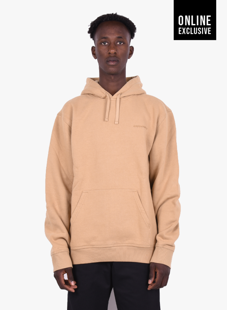 brown carhartt sweatshirt