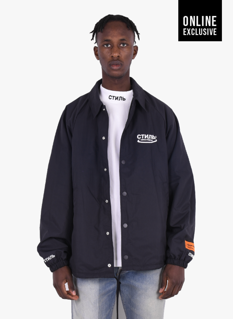 heron preston coach jacket