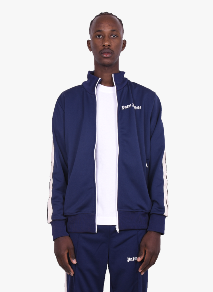 Navy palm angels track jacket sale