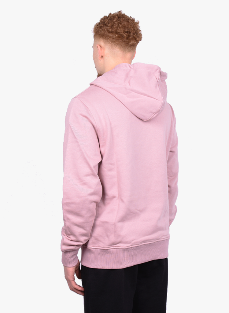 daily paper alias moletom com capuz mauve pink