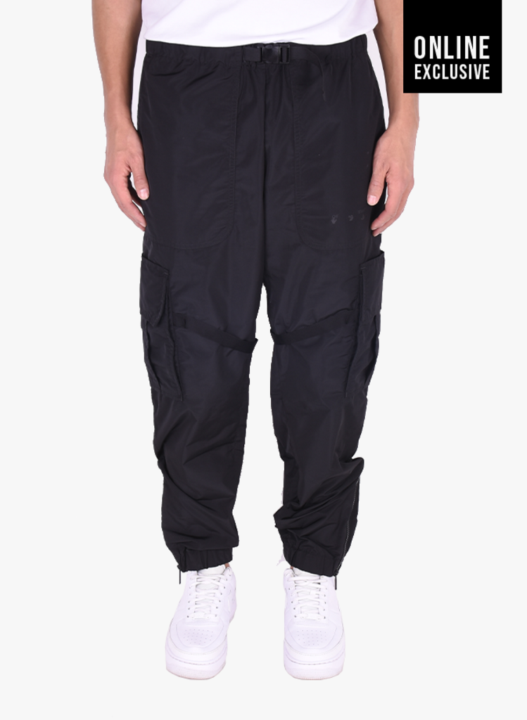 off white pants black