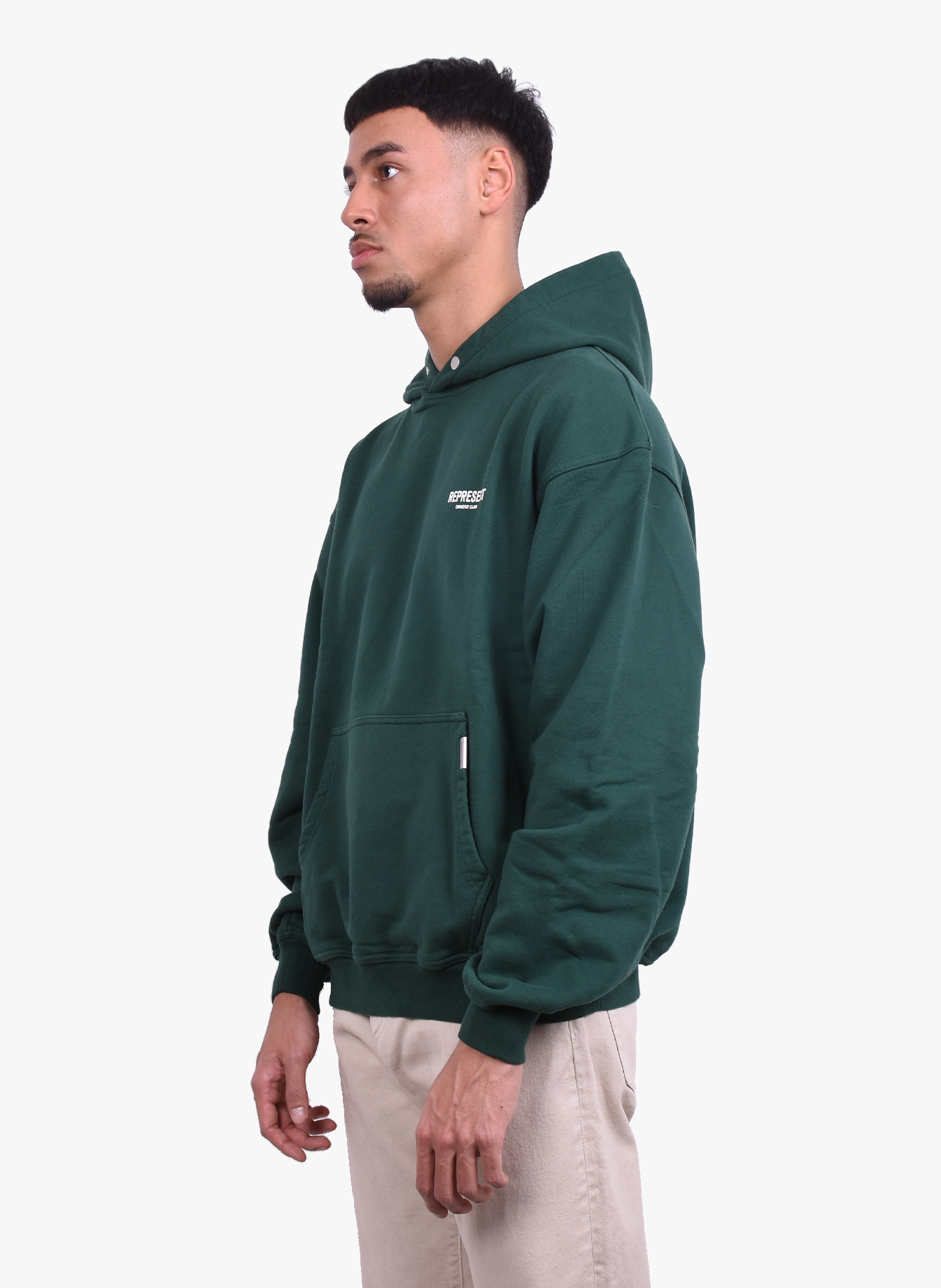 Represent 'Owners Club' Hoodie Racing Green SS22 - Mensquare
