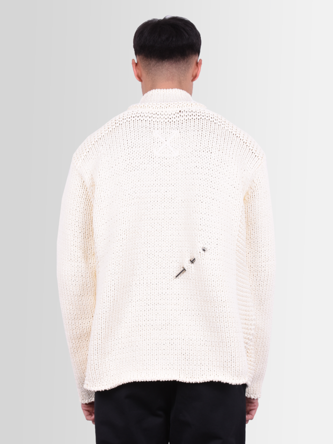 off white jumper mens white