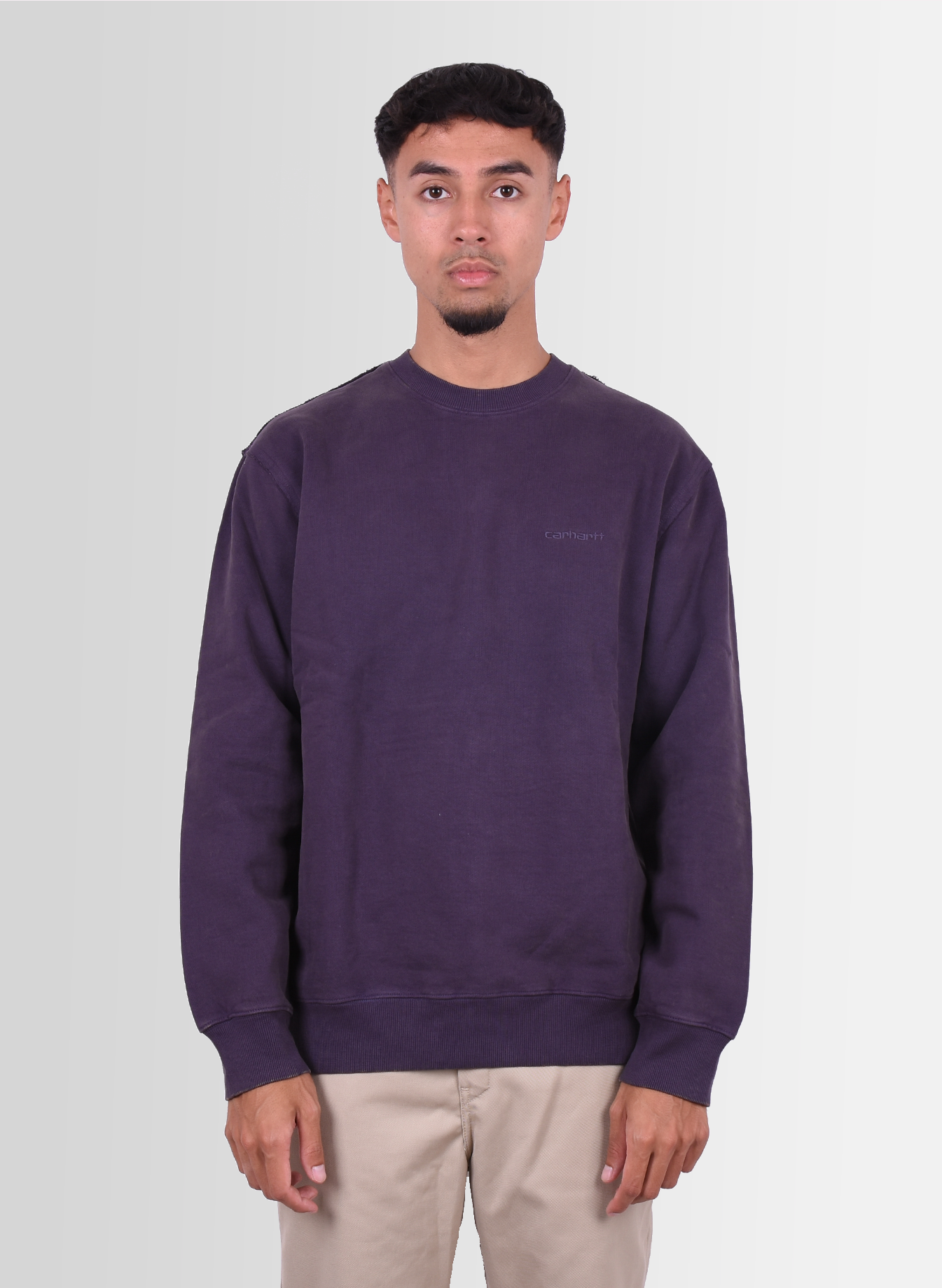Carhartt WIP 'Marfa' Sweater Moon Wash 