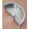 HDD Halve Maan Macizo Inox Pieza 50mm