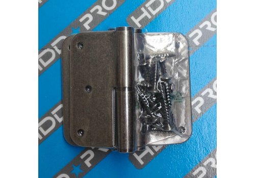HDD 80x80x2,5 Hierro Derecha Set de 3 completo 