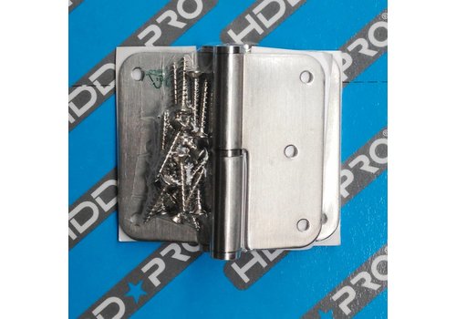 HDD 80x80x2,5 Cromo Izquierda Set de 3 completo 