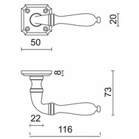 thumb-Manilla Pro Lisa Inox Look R+No Key-5