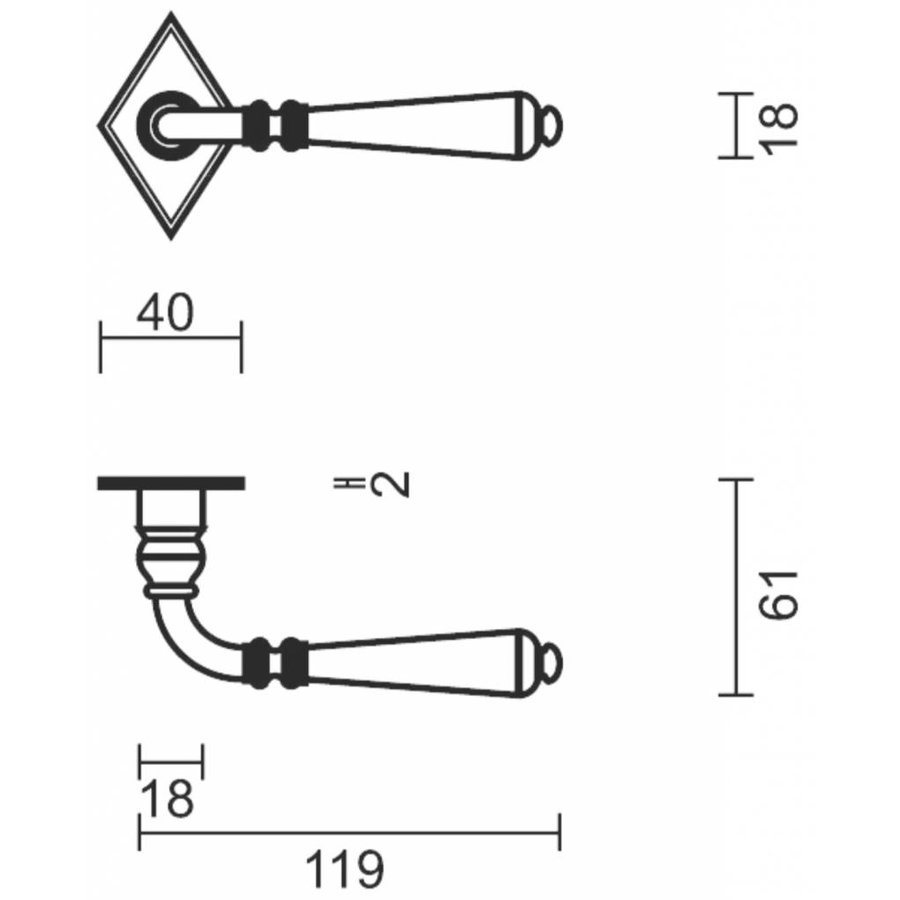 Manilla Pro Elegeance Hierro Ruit R+No Key-5