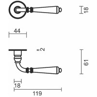 thumb-Manilla Pro Elegeance Hierro Rond R+No Key-5