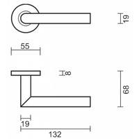 thumb-Manilla Pro I Shape 19mm Negro R+No Key-5