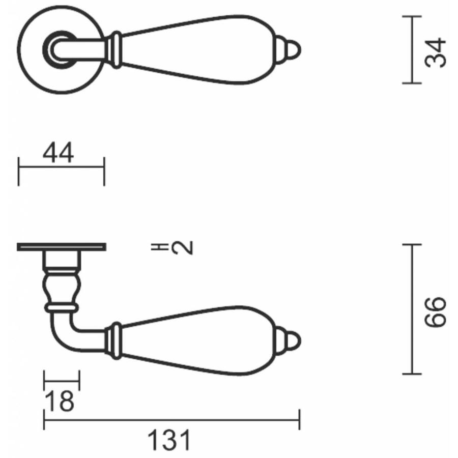 Manilla Pro Ecru Óxido Rond R+No Key-5