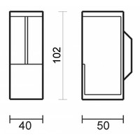 thumb-HDD Carre Macizo Inox Plus Pieza 43mm-2